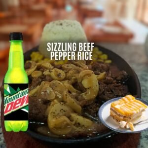 Sizzling Beef Pepper Rice Solo Set