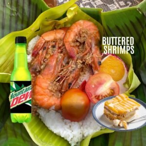 *BB3 Garlic Buttered Shrimp Solo Set Menu