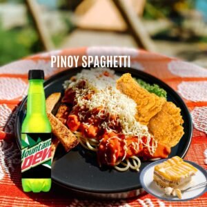 *PB1 Pinoy Spaghetti Solo Set Menu