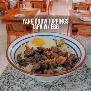RiceYangChow w/ Tapa